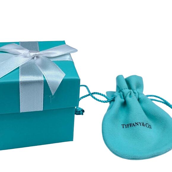 Authentic Tiffany & Co. Elsa Peretti Teardrop Necklace – 16" – Gift Ready - Picture 5 of 8